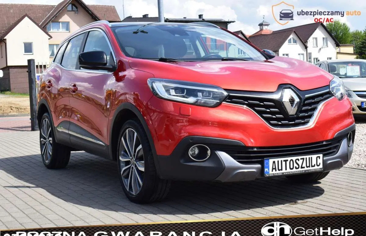 zagórz Renault Kadjar cena 58700 przebieg: 169635, rok produkcji 2016 z Zagórz